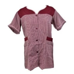 Blouse De Travail Boutonnée Pour Femme, Tablier Sans Manches -Kappa Magasin blouse de travail boutonnee pour femme tablier sans manches 6