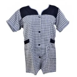 Blouse De Travail Boutonnée Pour Femme, Tablier Sans Manches -Kappa Magasin blouse de travail boutonnee pour femme tablier sans manches 7