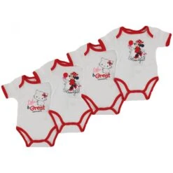 Body Bébé Lot De 4 Disney Et Charmy Kitty