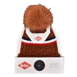 Bonnet Pompon LEE COOPER Ultra Doux Doublure Polaire -Kappa Magasin bonnet pompon lee cooper ultra doux doublure polaire 9