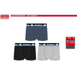 Boxer Enfant KAPPA Lot De 6 -Kappa Magasin boxer enfant kappa lot de 6 3