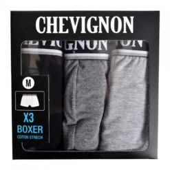 Boxer Homme CHEVIGNON Confort Et Qualité -Assortiment Modèles Photos Selon Arrivages- -Kappa Magasin boxer homme chevignon confort et qualite assortiment modeles photos selon arrivages 1 4