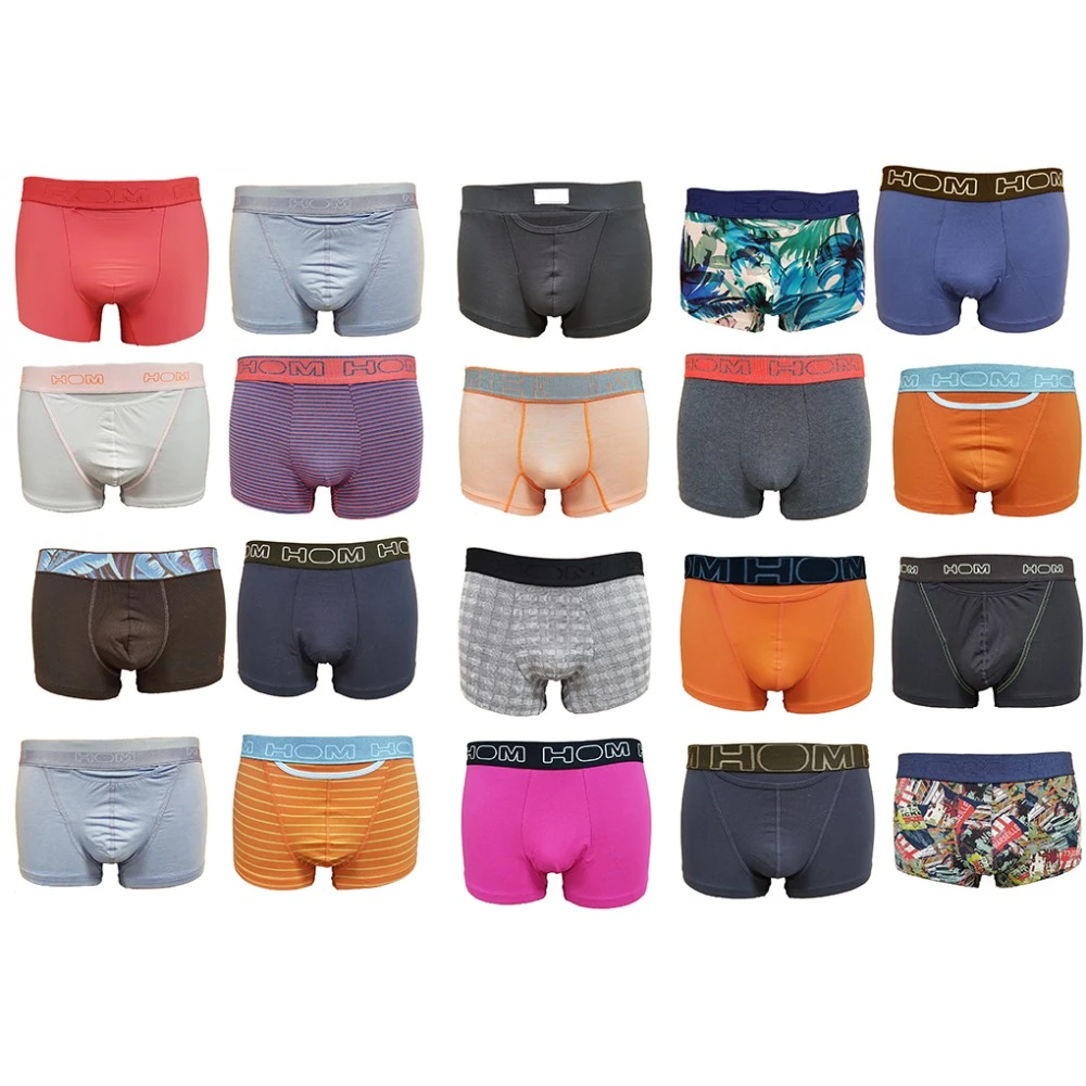 Boxer Homme HOM Confort Et Qualité Supérieure-Assortiment Modèles Photos Selon Arrivages- 3 Boxer Homme HOM Confort Et Qualité Supérieure-Assortiment Modèles Photos Selon Arrivages-