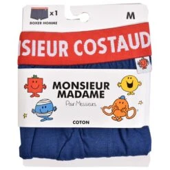 Boxer Homme Humoristique MONSIEUR MADAME Ultra Confort -Kappa Magasin boxer homme humoristique monsieur madame ultra confort 3