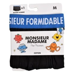 Boxer Homme Humoristique MONSIEUR MADAME Ultra Confort -Kappa Magasin boxer homme humoristique monsieur madame ultra confort 5