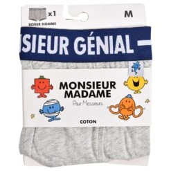 Boxer Homme Humoristique MONSIEUR MADAME Ultra Confort -Kappa Magasin boxer homme humoristique monsieur madame ultra confort 7