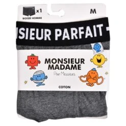 Boxer Homme Humoristique MONSIEUR MADAME Ultra Confort -Kappa Magasin boxer homme humoristique monsieur madame ultra confort 9
