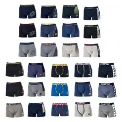 Boxer LOTTO Pour Homme Qualité Et Confort -Assortiment Modèles Photos Selon Arrivages-