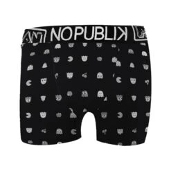 Pac-Man Boxer No Publik Featuring Pacman Homme Confort Et Fantaisie En Coton -Assortiment Modèles Photos Selon Arrivages- -Kappa Magasin boxer no publik featuring pacman homme confort et fantaisie en coton assortiment modeles photos selon arrivages 1 12