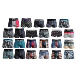 Boxer No Publik Homme Confort Et Fantaisie En Microfibre -Assortiment Modèles Photos Selon Arrivages-