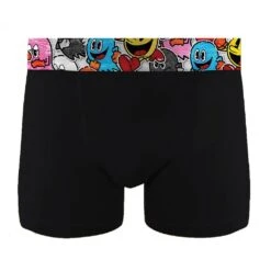 Pac-Man Boxer No Publik Featuring Pacman Homme Confort Et Fantaisie En Coton -Assortiment Modèles Photos Selon Arrivages- -Kappa Magasin boxer no publik featuring pacman homme confort et fantaisie en coton assortiment modeles photos selon arrivages 1 2