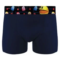 Pac-Man Boxer No Publik Featuring Pacman Homme Confort Et Fantaisie En Coton -Assortiment Modèles Photos Selon Arrivages- -Kappa Magasin boxer no publik featuring pacman homme confort et fantaisie en coton assortiment modeles photos selon arrivages 1 3