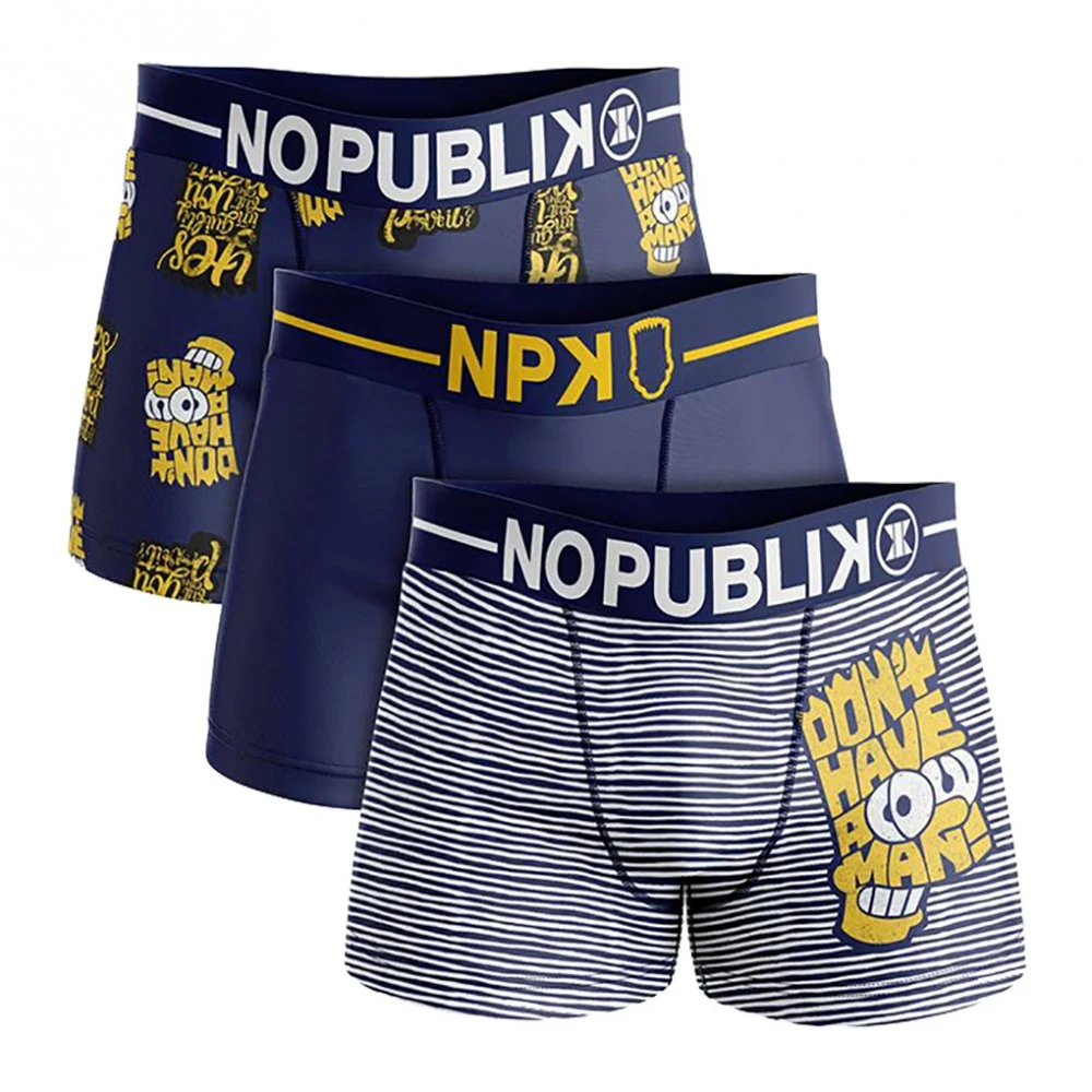 Boxer No Publik Featuring Simpsons Homme Confort Et Fantaisie En Coton -Assortiment Modèles Photos Selon Arrivages- 19 Boxer No Publik Featuring Simpsons Homme Confort Et Fantaisie En Coton -Assortiment Modèles Photos Selon Arrivages- – Image 17