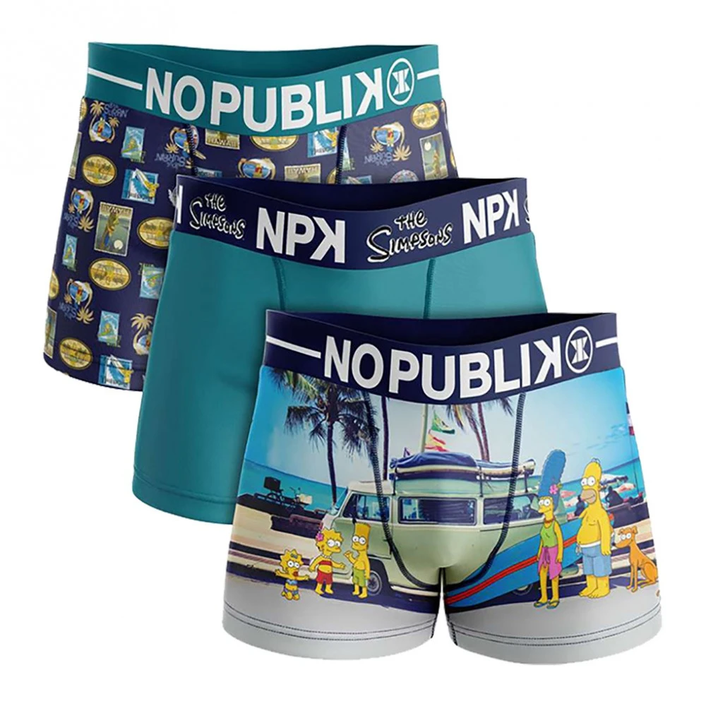 Boxer No Publik Featuring Simpsons Homme Confort Et Fantaisie En Coton -Assortiment Modèles Photos Selon Arrivages- 21 Boxer No Publik Featuring Simpsons Homme Confort Et Fantaisie En Coton -Assortiment Modèles Photos Selon Arrivages- – Image 19