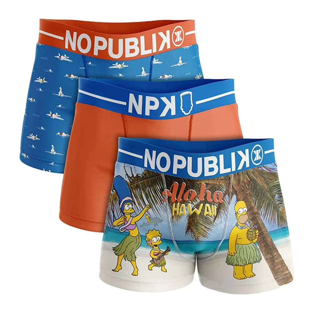 Boxer No Publik Featuring Simpsons Homme Confort Et Fantaisie En Coton -Assortiment Modèles Photos Selon Arrivages- 22 Boxer No Publik Featuring Simpsons Homme Confort Et Fantaisie En Coton -Assortiment Modèles Photos Selon Arrivages- – Image 20