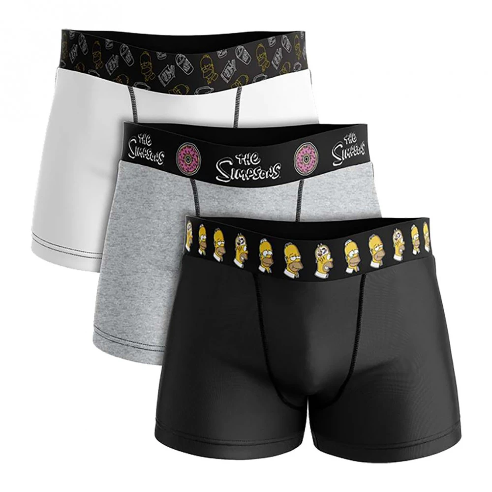 Boxer No Publik Featuring Simpsons Homme Confort Et Fantaisie En Coton -Assortiment Modèles Photos Selon Arrivages- 6 Boxer No Publik Featuring Simpsons Homme Confort Et Fantaisie En Coton -Assortiment Modèles Photos Selon Arrivages- – Image 4