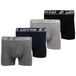 Boxers - Caleçons Lotto Homme Lot De 4 -Kappa Magasin boxers calecons lotto homme lot de 4 3