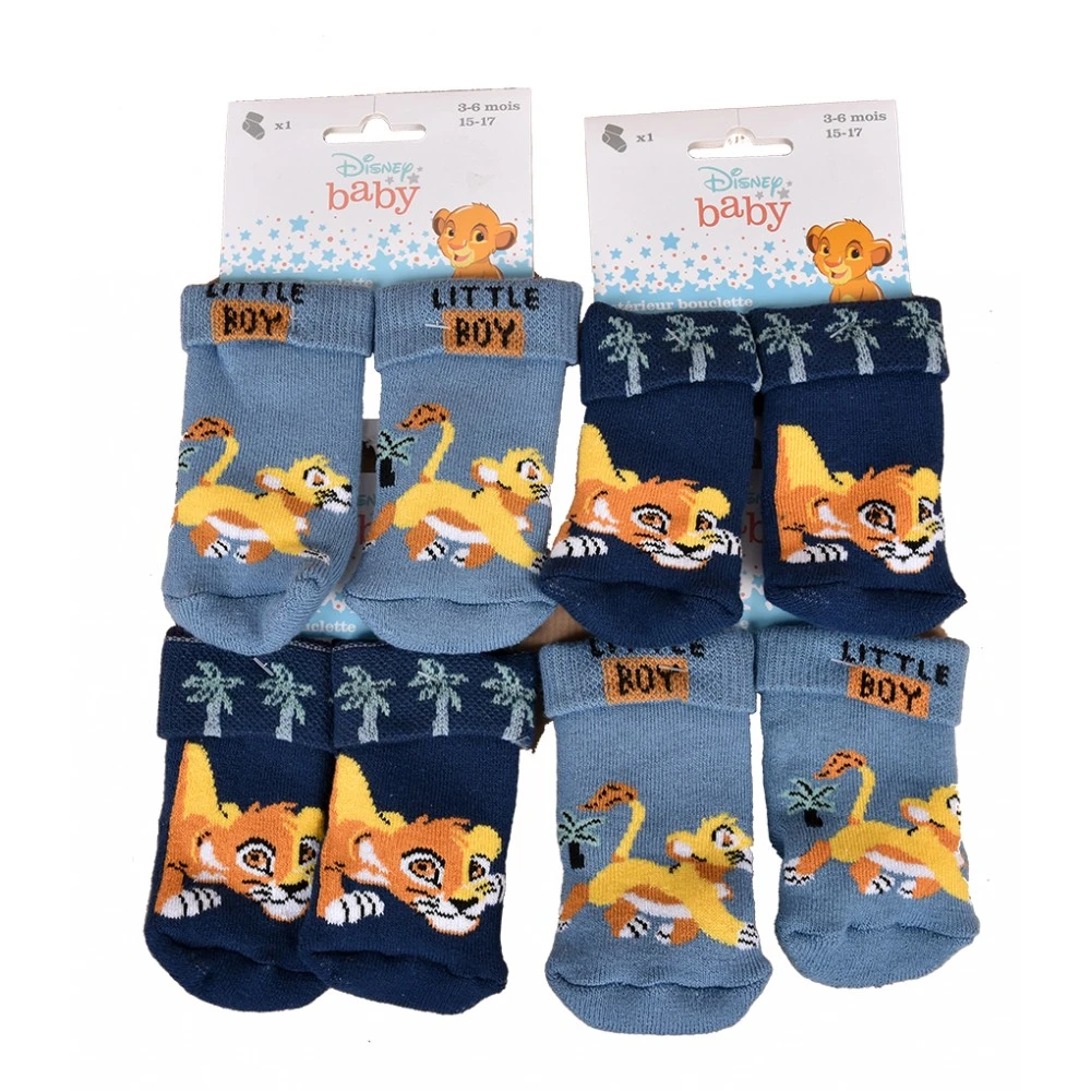 Chaussettes Bébé Naissance Licence Fantaisie: Mickey ,Minnie, Winnie, Roi Lion.. -Assortiment Modèles Photos Selon Arrivages- 15 Chaussettes Bébé Naissance Licence Fantaisie: Mickey ,Minnie, Winnie, Roi Lion.. -Assortiment Modèles Photos Selon Arrivages- – Image 13