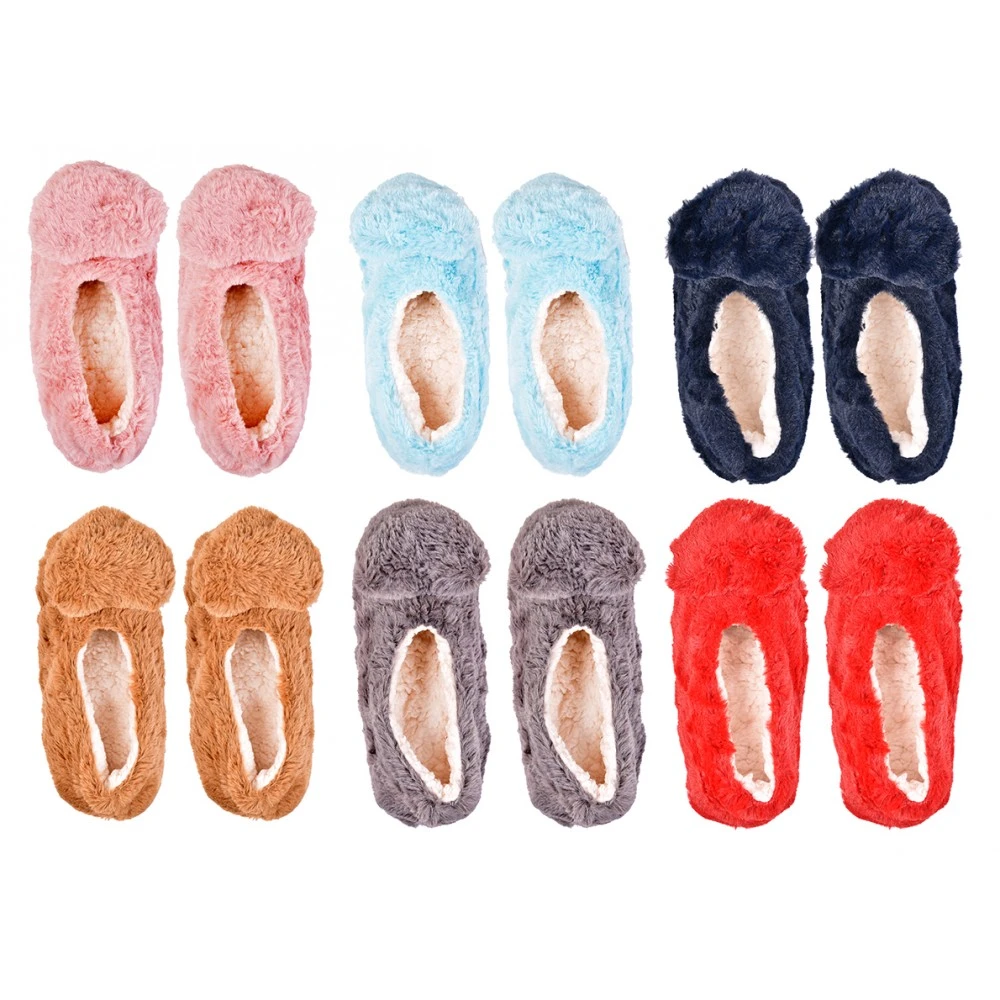 Chaussettes Chaussons Femme D'intérieur Thermiques Antidérapantes -Assortiment Modèles Photos Selon Arrivages- 4 Chaussettes Chaussons Femme D'intérieur Thermiques Antidérapantes -Assortiment Modèles Photos Selon Arrivages- – Image 2