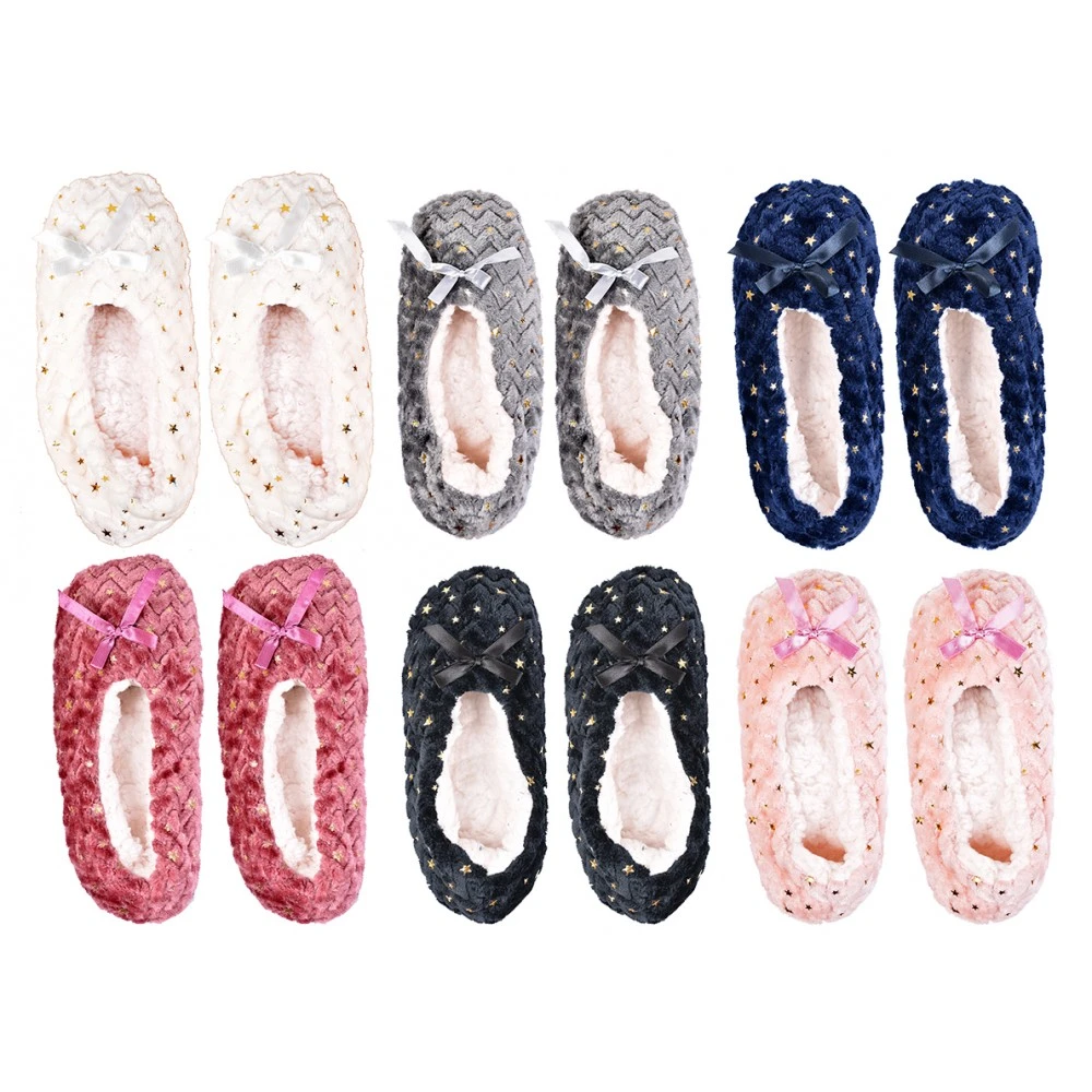 Chaussettes Chaussons Femme D'intérieur Thermiques Antidérapantes -Assortiment Modèles Photos Selon Arrivages- 5 Chaussettes Chaussons Femme D'intérieur Thermiques Antidérapantes -Assortiment Modèles Photos Selon Arrivages- – Image 3