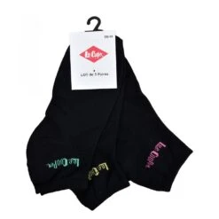 Chaussettes Courtes Femme LEE COOPER Qualité Et Confort-Assortiment Modèles Photos Selon Arrivages- -Kappa Magasin chaussettes courtes femme lee cooper qualite et confort assortiment modeles photos selon arrivages 1 3
