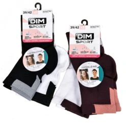 Chaussettes DIM Sport Anti Choc Et Respirante -Assortiment Modèles Photos Selon Arrivages- -Kappa Magasin chaussettes dim sport anti choc et respirante assortiment modeles photos selon arrivages 1 8