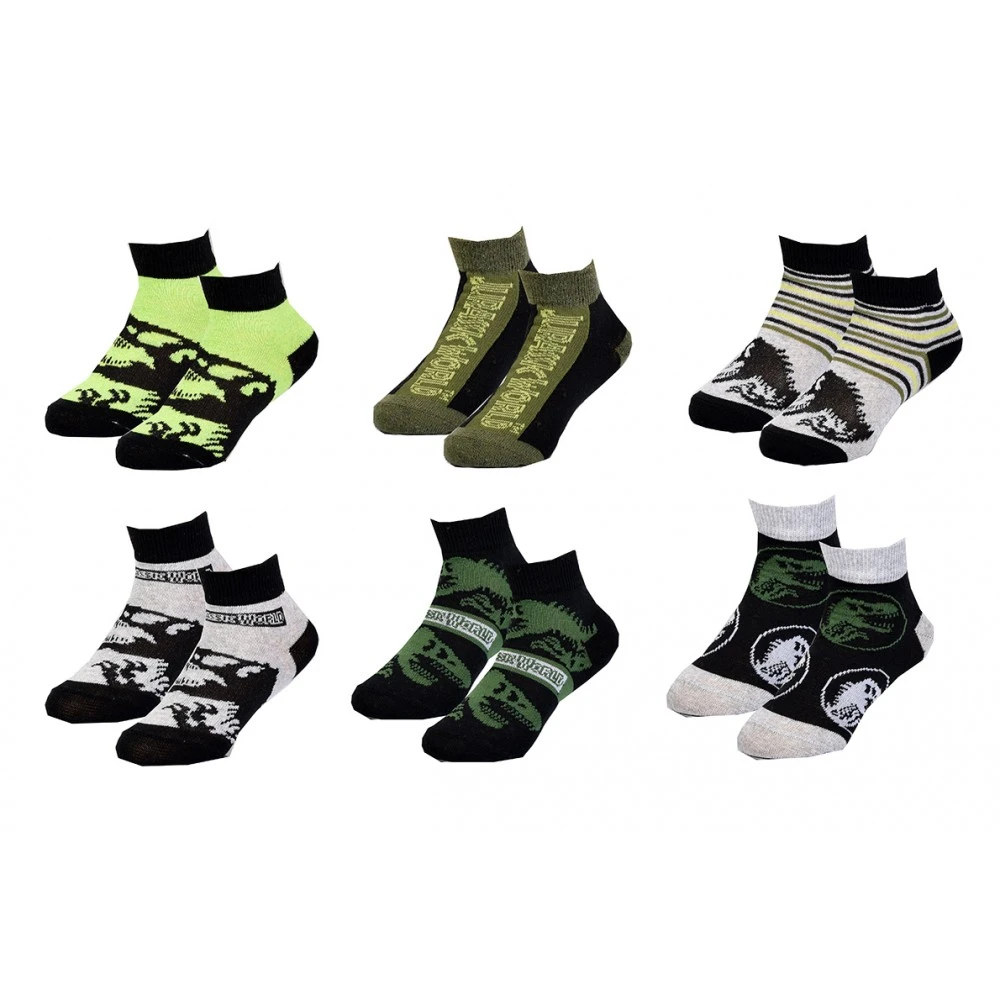 Chaussettes Enfant JURASSIC WORLD Fantaisie -Assortiment Modèles Photos Selon Arrivages- 8 Chaussettes Enfant JURASSIC WORLD Fantaisie -Assortiment Modèles Photos Selon Arrivages- – Image 6