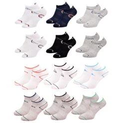 Chaussettes Enfant KAPPA Socquettes En Coton Majoritaire -Kappa Magasin chaussettes enfant kappa socquettes tiges courtes 15