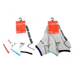 Chaussettes Enfant KAPPA Socquettes En Coton Majoritaire -Kappa Magasin chaussettes enfant kappa socquettes tiges courtes 17