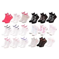 Chaussettes Enfant KAPPA Socquettes En Coton Majoritaire -Kappa Magasin chaussettes enfant kappa socquettes tiges courtes 18