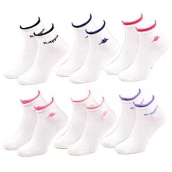 Chaussettes Enfant KAPPA Socquettes En Coton Majoritaire -Kappa Magasin chaussettes enfant kappa socquettes tiges courtes 19