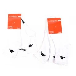 Chaussettes Enfant KAPPA Socquettes En Coton Majoritaire -Kappa Magasin chaussettes enfant kappa socquettes tiges courtes 6