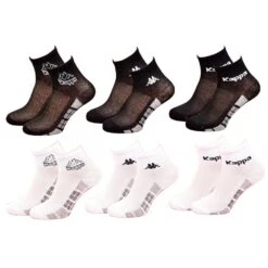 Chaussettes Enfant KAPPA Socquettes En Coton Majoritaire -Kappa Magasin chaussettes enfant kappa socquettes tiges courtes 9