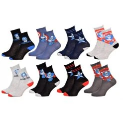 Marvel Chaussettes Enfant Licence Avengers Fantaisie -Assortiment Modèles Photos Selon Arrivages- -Kappa Magasin chaussettes enfant licence avengers fantaisie assortiment modeles photos selon arrivages 1 11