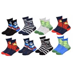 Marvel Chaussettes Enfant Licence Avengers Fantaisie -Assortiment Modèles Photos Selon Arrivages- -Kappa Magasin chaussettes enfant licence avengers fantaisie assortiment modeles photos selon arrivages 1 13