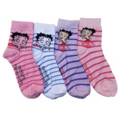 Chaussettes Enfant Licence BETTY BOOP Fantaisie -Assortiment Modèles Photos Selon Arrivages- -Kappa Magasin chaussettes enfant licence betty boop fantaisie assortiment modeles photos selon arrivages 1 2