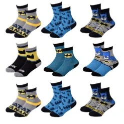 DC COMICS Chaussettes Enfant Licence Comics Superhéros Fantaisie -Assortiment Modèles Photos Selon Arrivages-