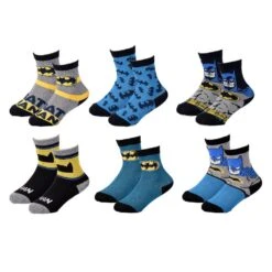 DC COMICS Chaussettes Enfant Licence Comics Superhéros Fantaisie -Assortiment Modèles Photos Selon Arrivages- -Kappa Magasin chaussettes enfant licence comics superheros fantaisie assortiment modeles photos selon arrivages 1 4
