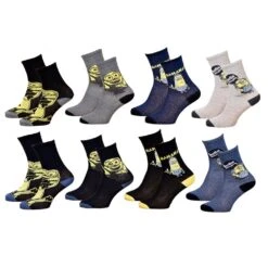 Chaussettes Enfant Licence MOI, MOCHE ET MECHANT Fantaisie -Assortiment Modèles Photos Selon Arrivages- -Kappa Magasin chaussettes enfant licence les minions fantaisie assortiment modeles photos selon arrivages 1 12