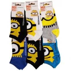Chaussettes Enfant Licence MOI, MOCHE ET MECHANT Fantaisie -Assortiment Modèles Photos Selon Arrivages- -Kappa Magasin chaussettes enfant licence les minions fantaisie assortiment modeles photos selon arrivages 1 7