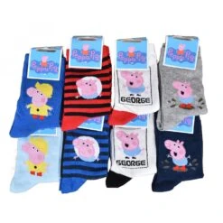 Chaussettes Enfant Licence Peppa Pig Fantaisie -Assortiment Modèles Photos Selon Arrivages- -Kappa Magasin chaussettes enfant licence peppa pig fantaisie assortiment modeles photos selon arrivages 1 10