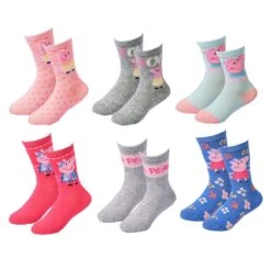 Chaussettes Enfant Licence Peppa Pig Fantaisie -Assortiment Modèles Photos Selon Arrivages- -Kappa Magasin chaussettes enfant licence peppa pig fantaisie assortiment modeles photos selon arrivages 1 19