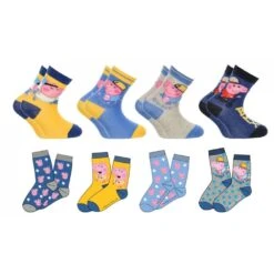 Chaussettes Enfant Licence Peppa Pig Fantaisie -Assortiment Modèles Photos Selon Arrivages- -Kappa Magasin chaussettes enfant licence peppa pig fantaisie assortiment modeles photos selon arrivages 1 3
