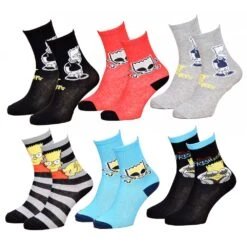 Chaussettes Enfant Licence Simpsons Fantaisie -Assortiment Modèles Photos Selon Arrivages- 24 Chaussettes Enfant Licence Simpsons Fantaisie -Assortiment Modèles Photos Selon Arrivages- -Kappa Magasin chaussettes enfant licence simpsons fantaisie assortiment modeles photos selon arrivages 1 10