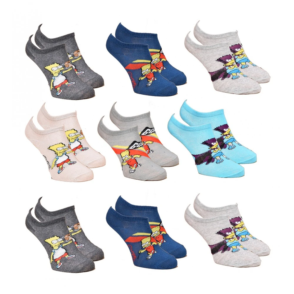 Chaussettes Enfant Licence Simpsons Fantaisie -Assortiment Modèles Photos Selon Arrivages- 8 Chaussettes Enfant Licence Simpsons Fantaisie -Assortiment Modèles Photos Selon Arrivages- – Image 6