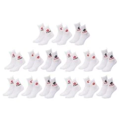 Chaussettes Enfant LOTTO TENNIS CREW Coton Majoritaire Confort Et Qualité