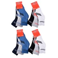 Chaussettes Enfant QUARTER KAPPA Lot De 12 -Kappa Magasin chaussettes enfant quarter kappa lot de 12 2