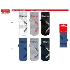 Chaussettes Enfant QUARTER KAPPA Lot De 12 -Kappa Magasin chaussettes enfant quarter kappa lot de 12 3