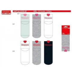 Chaussettes Enfant VILLE KAPPA Lot De 12 -Kappa Magasin chaussettes enfant ville kappa lot de 12 3