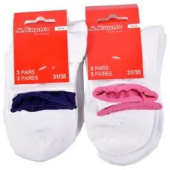 Chaussettes Enfant VILLE KAPPA Lot De 6 -Kappa Magasin chaussettes enfant ville kappa lot de 6 2